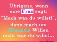 Wenn 'Mach was du willst' nicht das meint