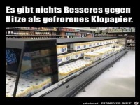 Eisgek�hltes Klopapier