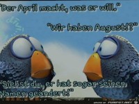 Der April macht was er will