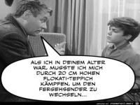 Das war fr�her so
