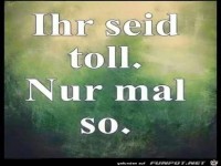 Nur mal so