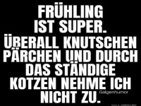 Fr�hling ist super