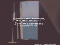 Schliee das Fenster