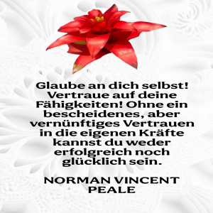 herz-Bild: glaube an dich selbst