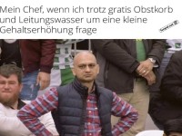 Der Obstkorb und die Gehaltserh�hung