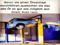 Ölwechsel mal anders!