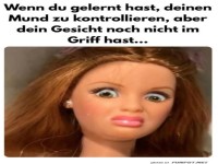 Das Gesicht verrt alles!