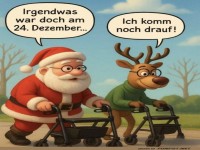 Weihnachts-Senioren auf Tour