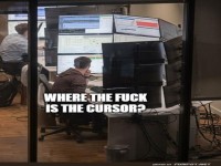 Wenn der Cursor im Bildschirm-Universum verschwindet