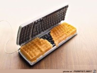 witziges Waffeleisen