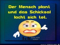 Der Mensch plant