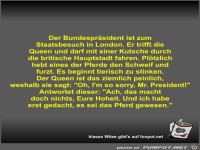 Der Bundespr�sident ist zum Staatsbesuch in London