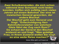 Zwei Schulkameraden, die sich schon w�hrend ihrer Schulzeit