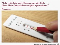 Keine Lust auf ein pers�nliches Gespr�ch