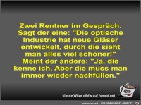 Zwei Rentner im Gesprch
