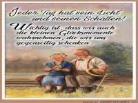 Jeder Tag hat sein Licht und seinen Schatten