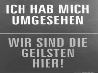 Ich hab mich umgesehen