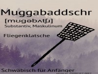 Fliegenklatsche auf schw�bisch