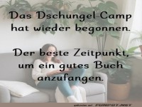 Perfekter Zeitpunkt für ein gutes Buch