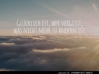 Glcklich ist, wer vergisst...