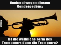 Gendergerechte Sprache und Musikinstrumente