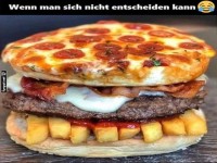 Burger trifft Pizza: Ein Genussdilemma!