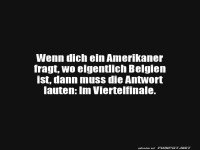 Amerikaner fragen, Belgien antwortet!