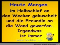 heute Morgen