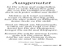 ausgenutzt