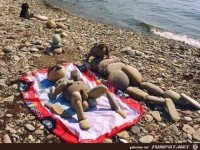 Lustige Steinm�nnchen