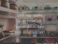 Lich im Kuehlschrank
