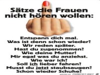 Das wollen Frauen nicht hoeren