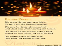 Die vier Kerzen