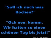 Soll ich kochen