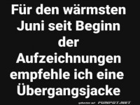 �bergangsjacke wird gebraucht