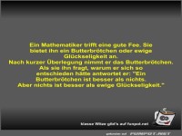 Ein Mathematiker trifft eine gute Fee