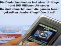 Retro-Handys: Sch�tze mit Jamba-T�nen!