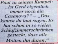 Gerd und seine Schrank-Geschichten!