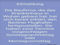 Zwei Termine f�r die Fertigstellung des BER