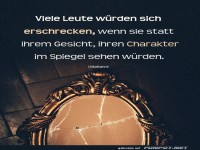 Spiegel, Spiegel nicht an der Wand!
