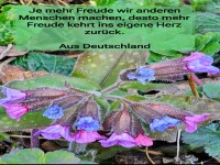 je mehr freude wir anderen