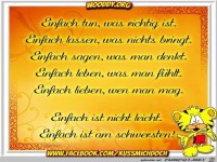 einfach
