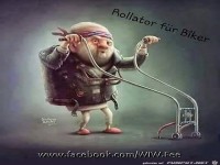 Rollator fuer Biker