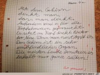 Mit dem Gehirn