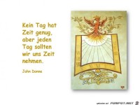 kein Tag hat zeit genug