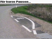 F�r eine kurze Pause