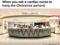 Weihnachtlich aufgeh�ngt