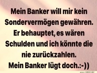 Wenn der Banker nicht mitspielt