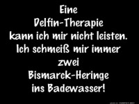 Humorvolle Alternative zur Delfin-Therapie