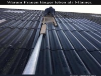 Himmelhohe Risiken: Eine mutige Dachkletteraktion